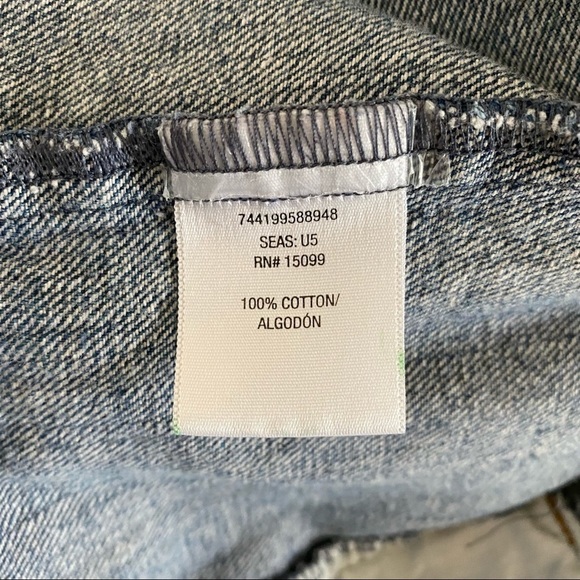 Bongo Jean denim vest with pockets Size XL - Picture 7 of 11